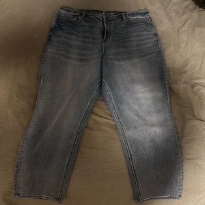 AE curvy mom jeans